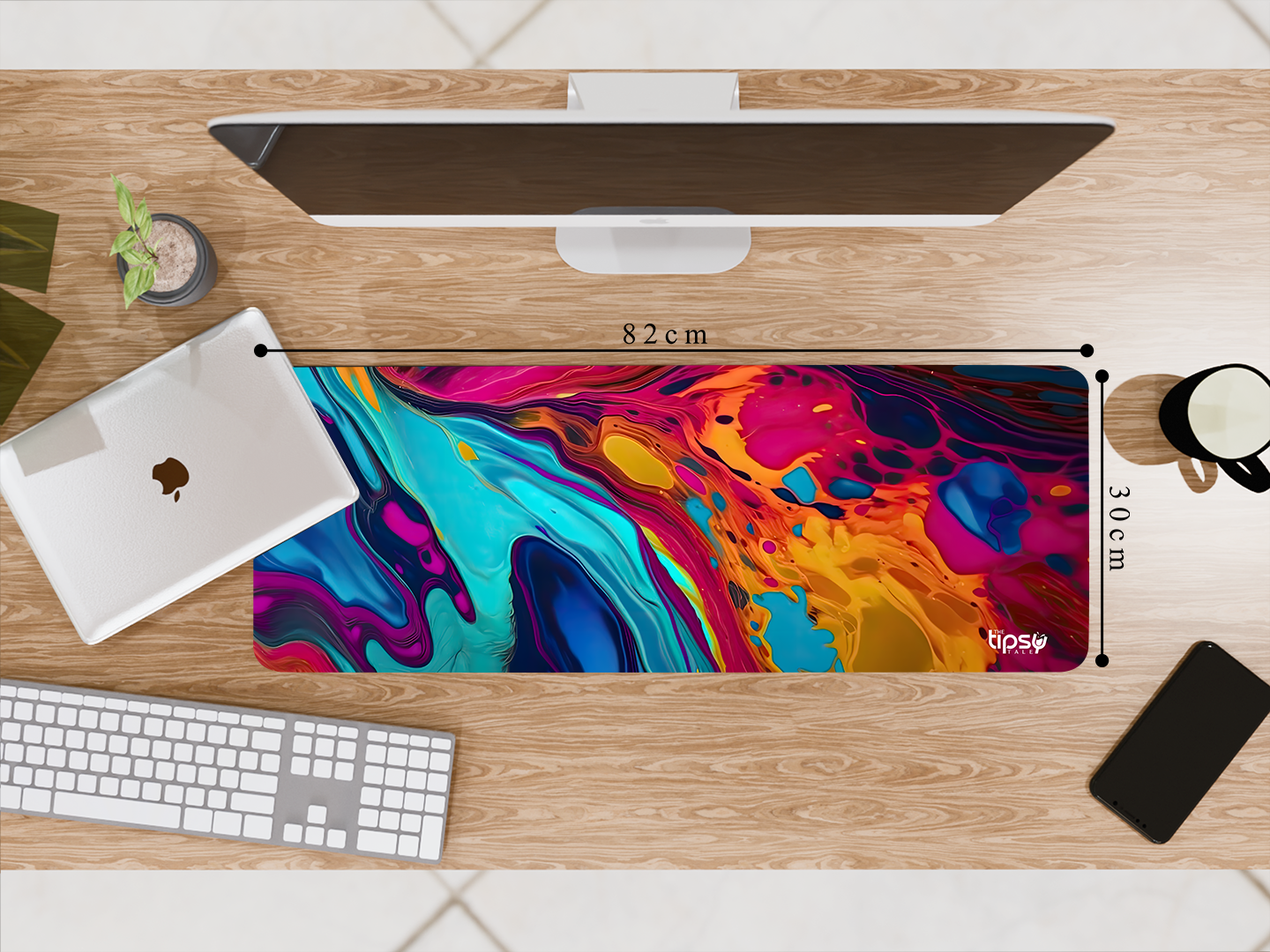 "Splash of Joy" Gaming Mousepad Elevate Your Gaming Experience