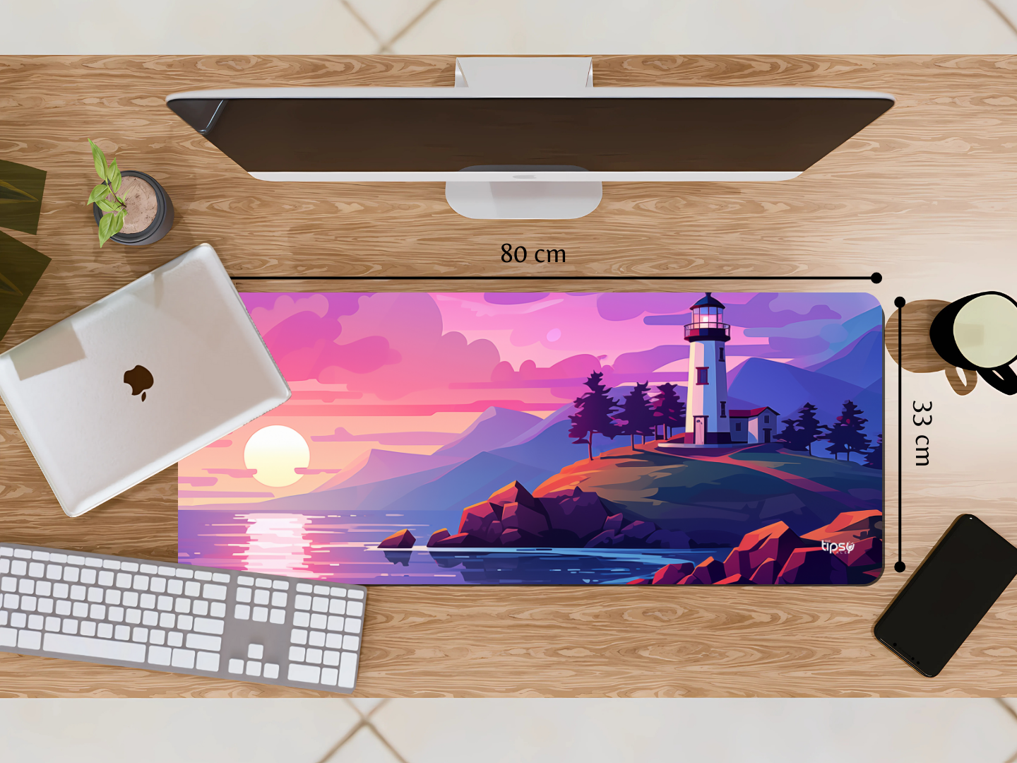 "SEA VIBES- Nature" Gaming Mousepad Elevate Your Gaming Experience