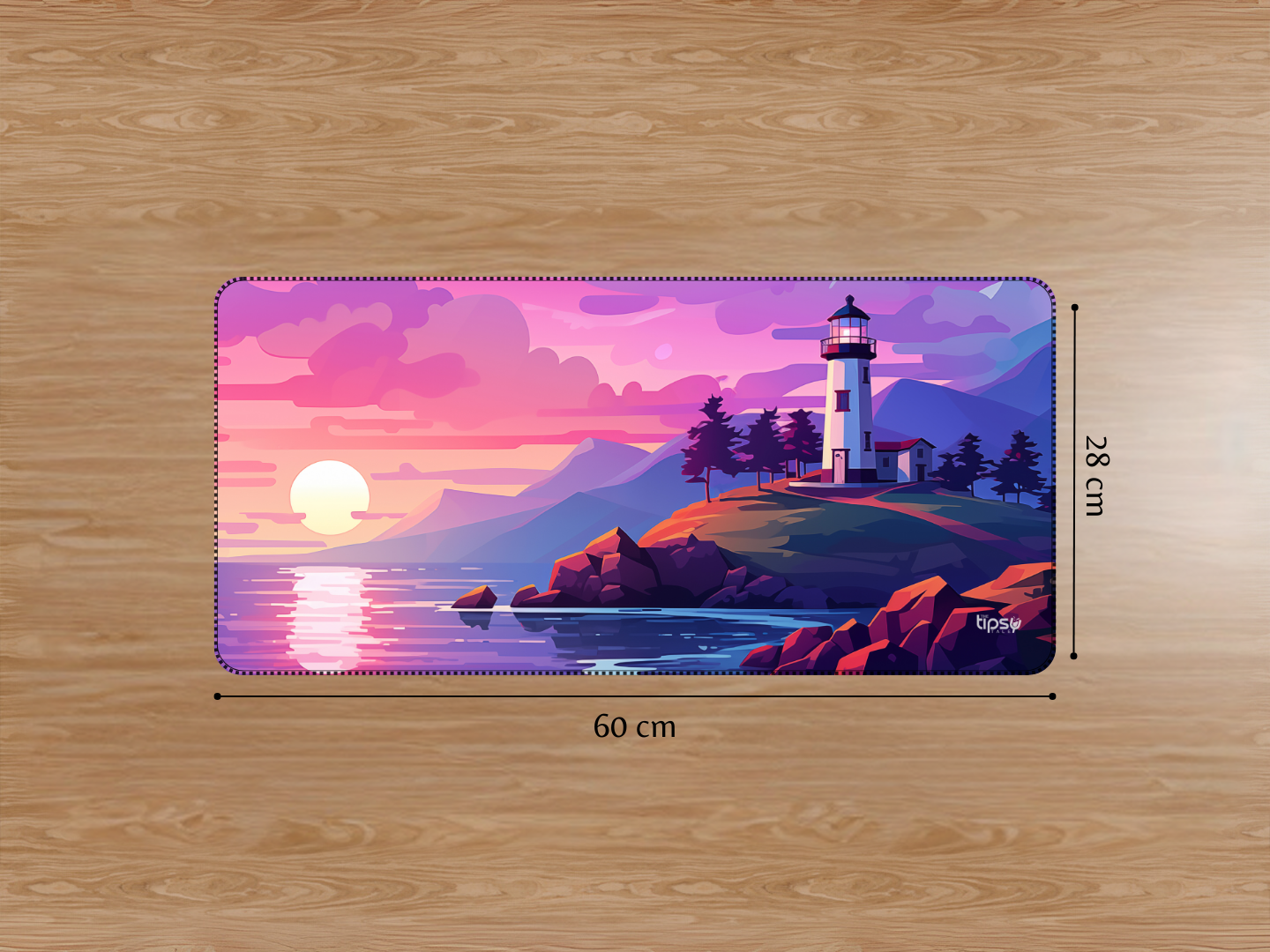 "SEA VIBES- Nature" Gaming Mousepad Elevate Your Gaming Experience