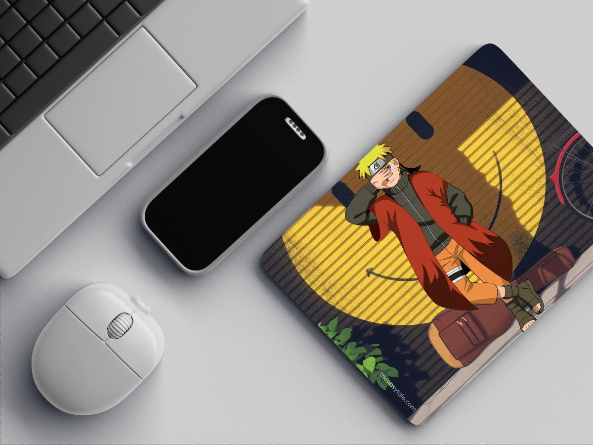 "NARUTO -AESTHETIC BACKGROUND" Mousepad Enhance Your Workspace with Style