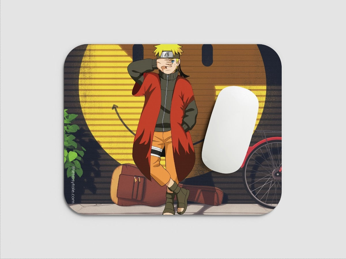 "NARUTO -AESTHETIC BACKGROUND" Mousepad Enhance Your Workspace with Style