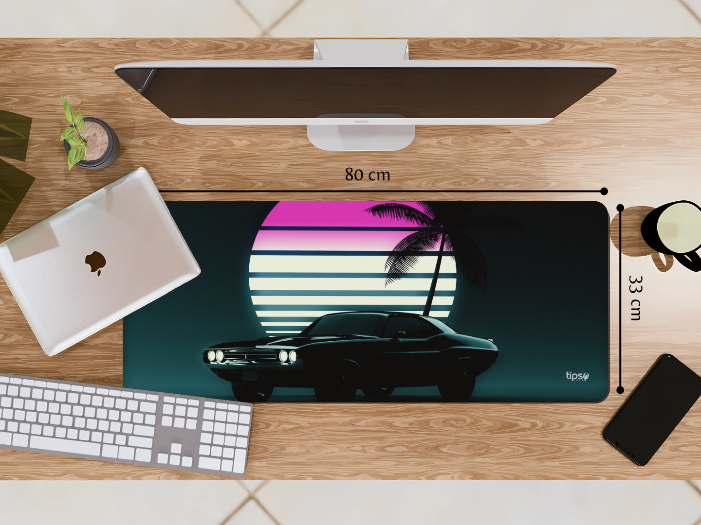 "CAR VIBES" Gaming Mousepad Elevate Your Gaming Experience