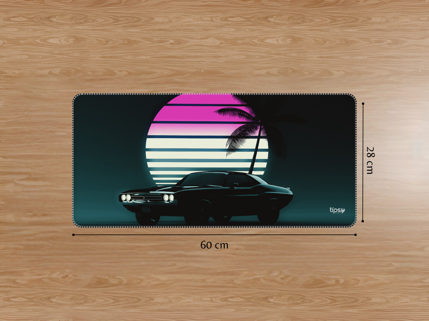 "CAR VIBES" Gaming Mousepad Elevate Your Gaming Experience