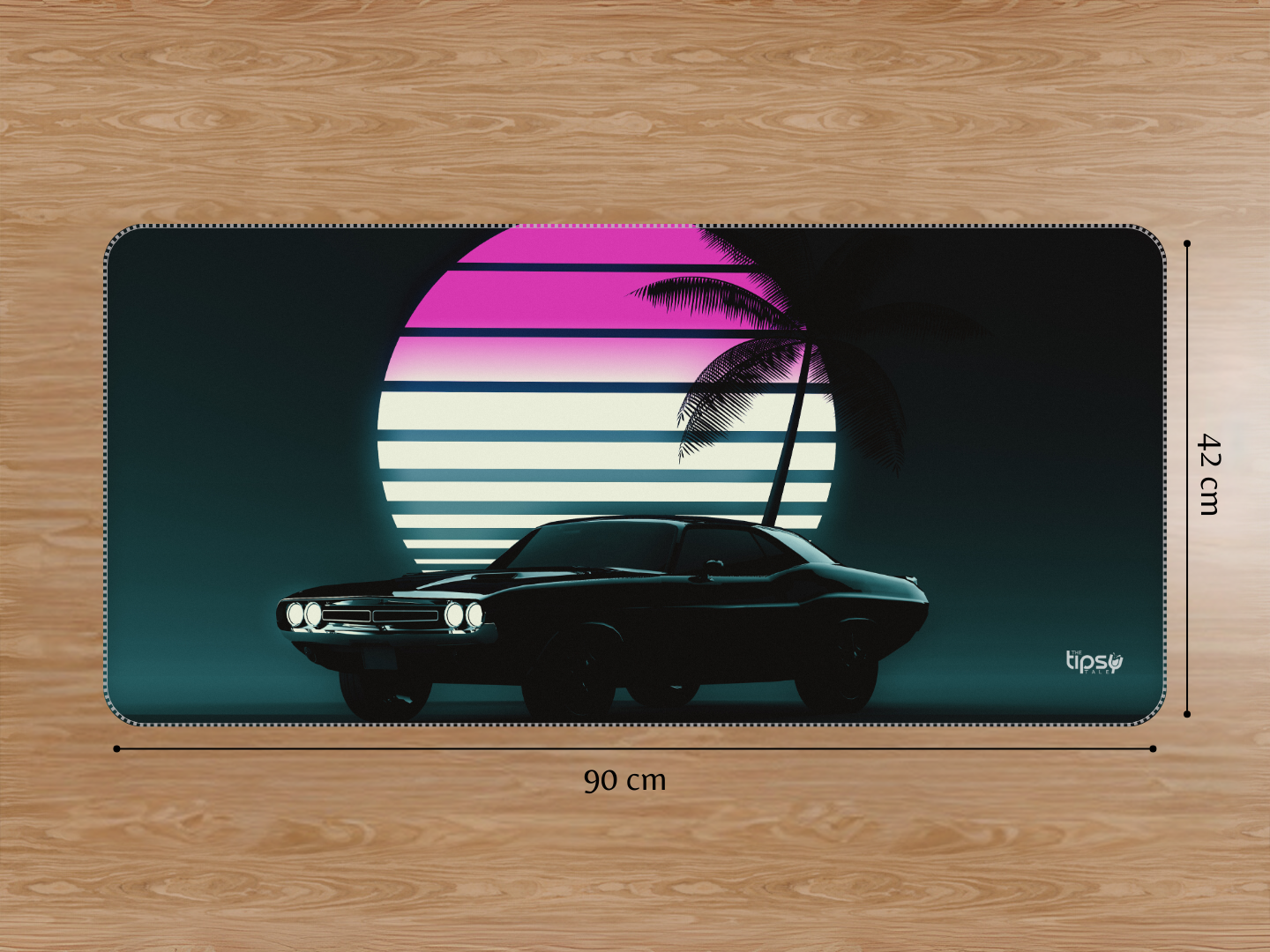 "CAR VIBES" Gaming Mousepad Elevate Your Gaming Experience