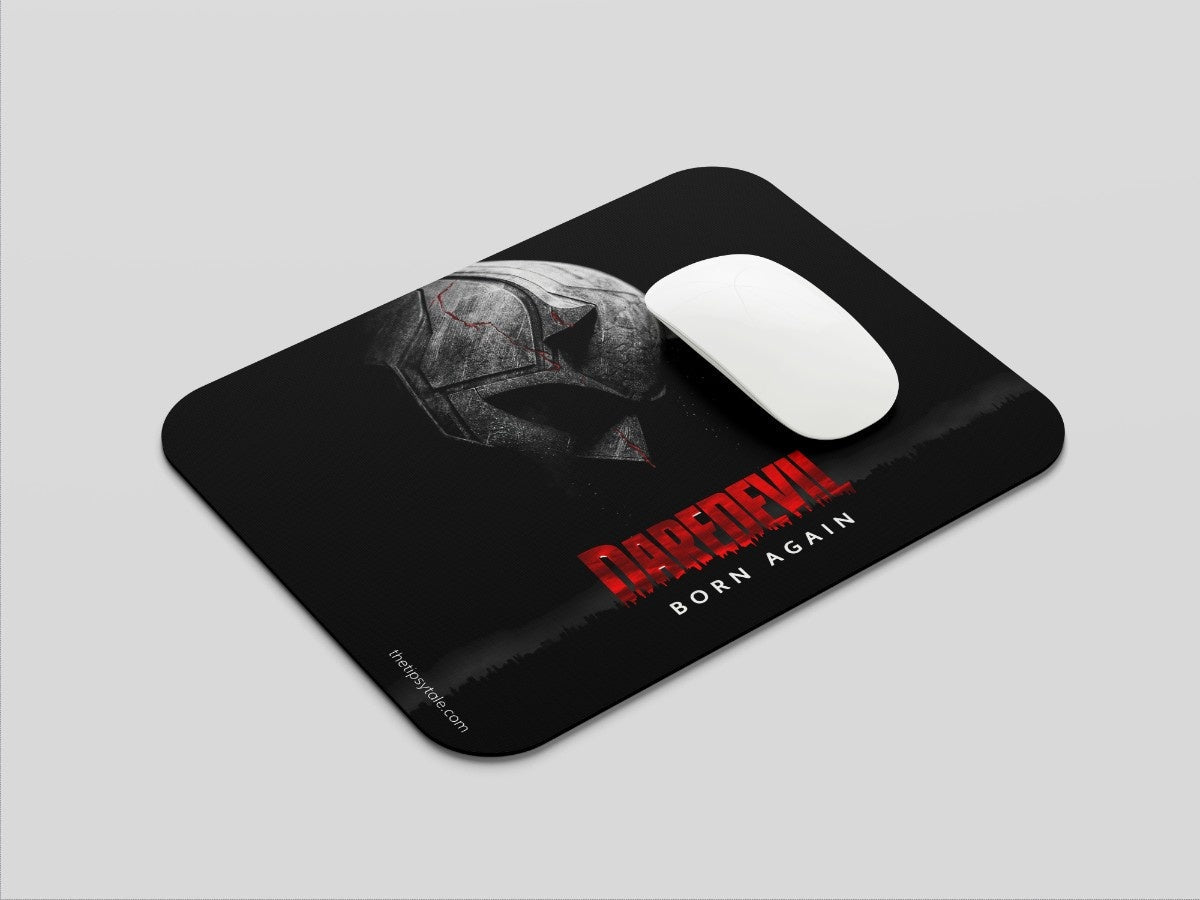 "DARE DEVIL IN BLOOD " Mousepad Enhance Your Workspace with Style