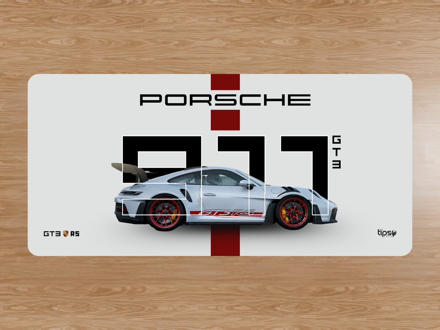 "PORSCHE GTR" Gaming Mousepad Elevate Your Gaming Experience