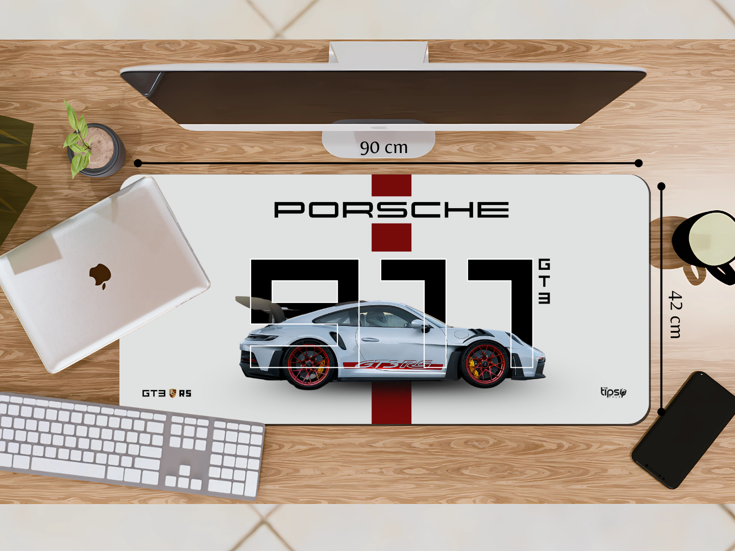 "PORSCHE GTR" Gaming Mousepad Elevate Your Gaming Experience