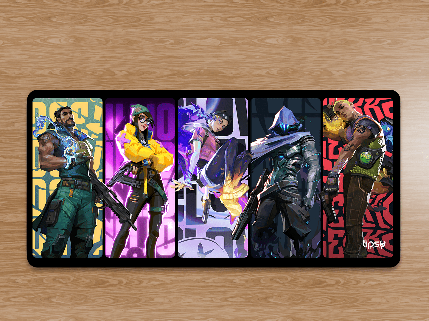 "VALORANT AGENTS- GAMING EDITION" Gaming Mousepad Elevate Your Gaming Experience