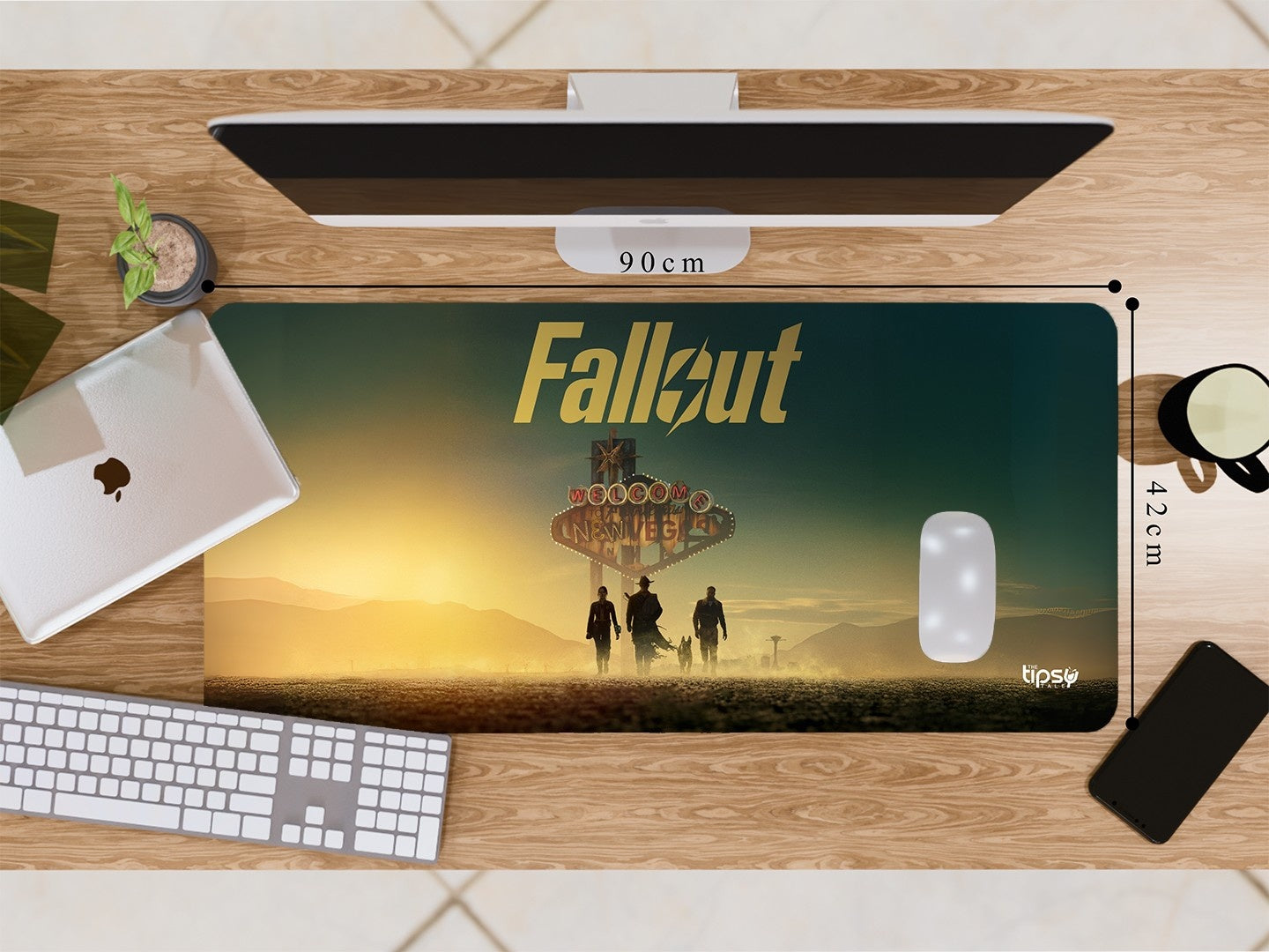 "FALLOUT- GAMING EDITION" Gaming Mousepad Elevate Your Gaming Experience