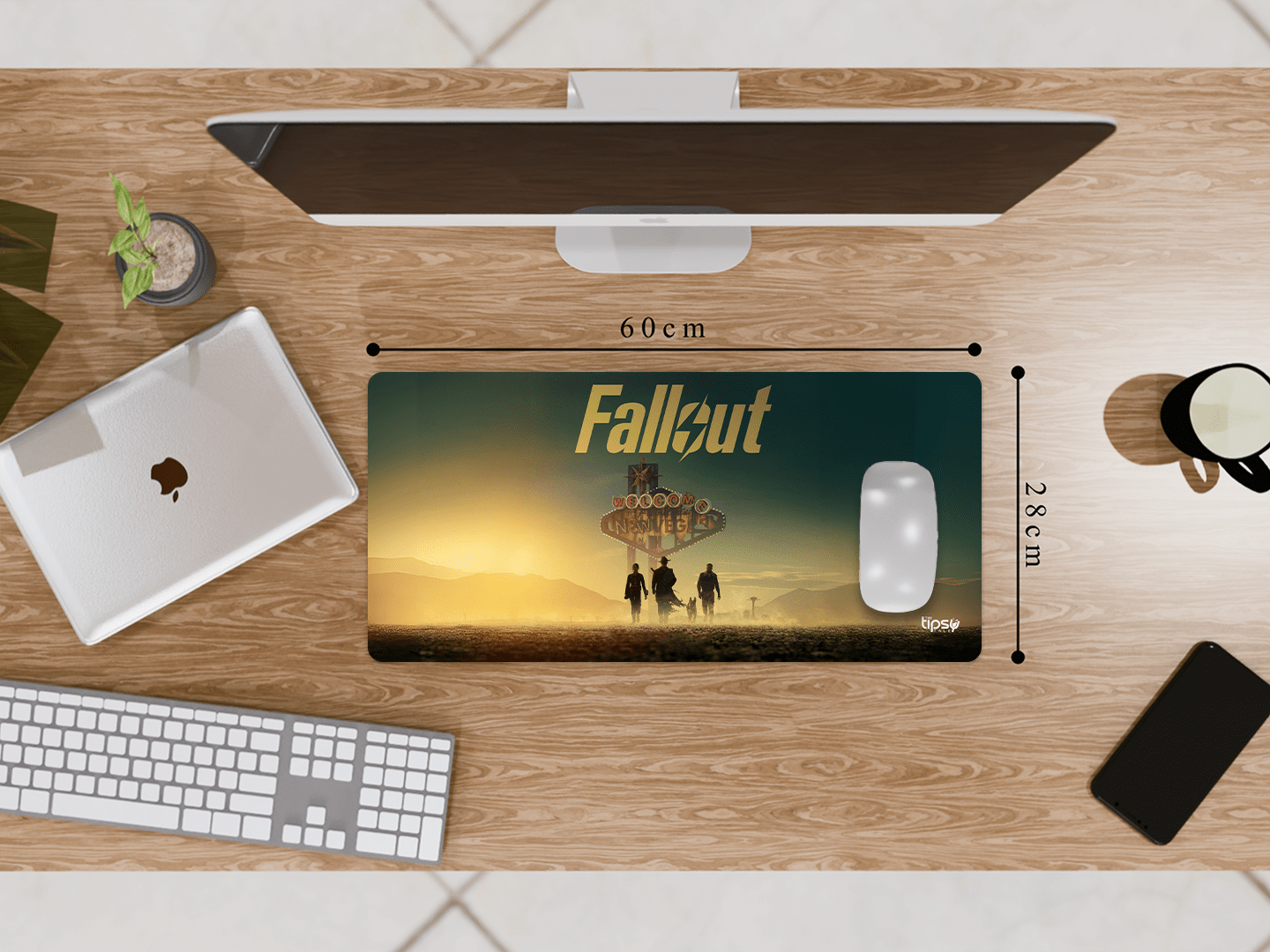 "FALLOUT- GAMING EDITION" Gaming Mousepad Elevate Your Gaming Experience
