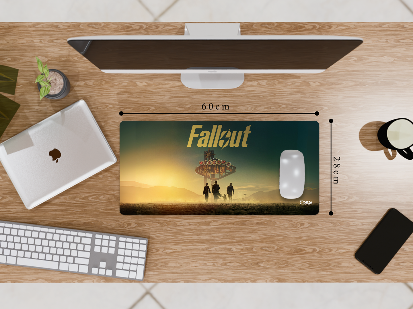"FALLOUT- GAMING EDITION" Gaming Mousepad Elevate Your Gaming Experience