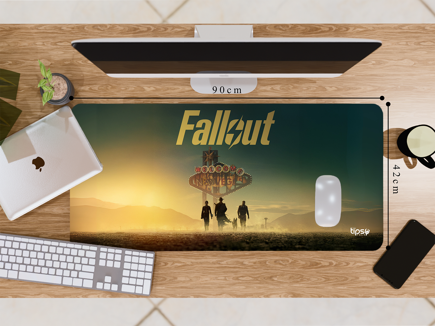 "FALLOUT- GAMING EDITION" Gaming Mousepad Elevate Your Gaming Experience