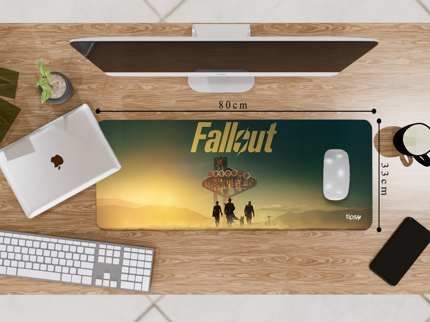 "FALLOUT- GAMING EDITION" Gaming Mousepad Elevate Your Gaming Experience