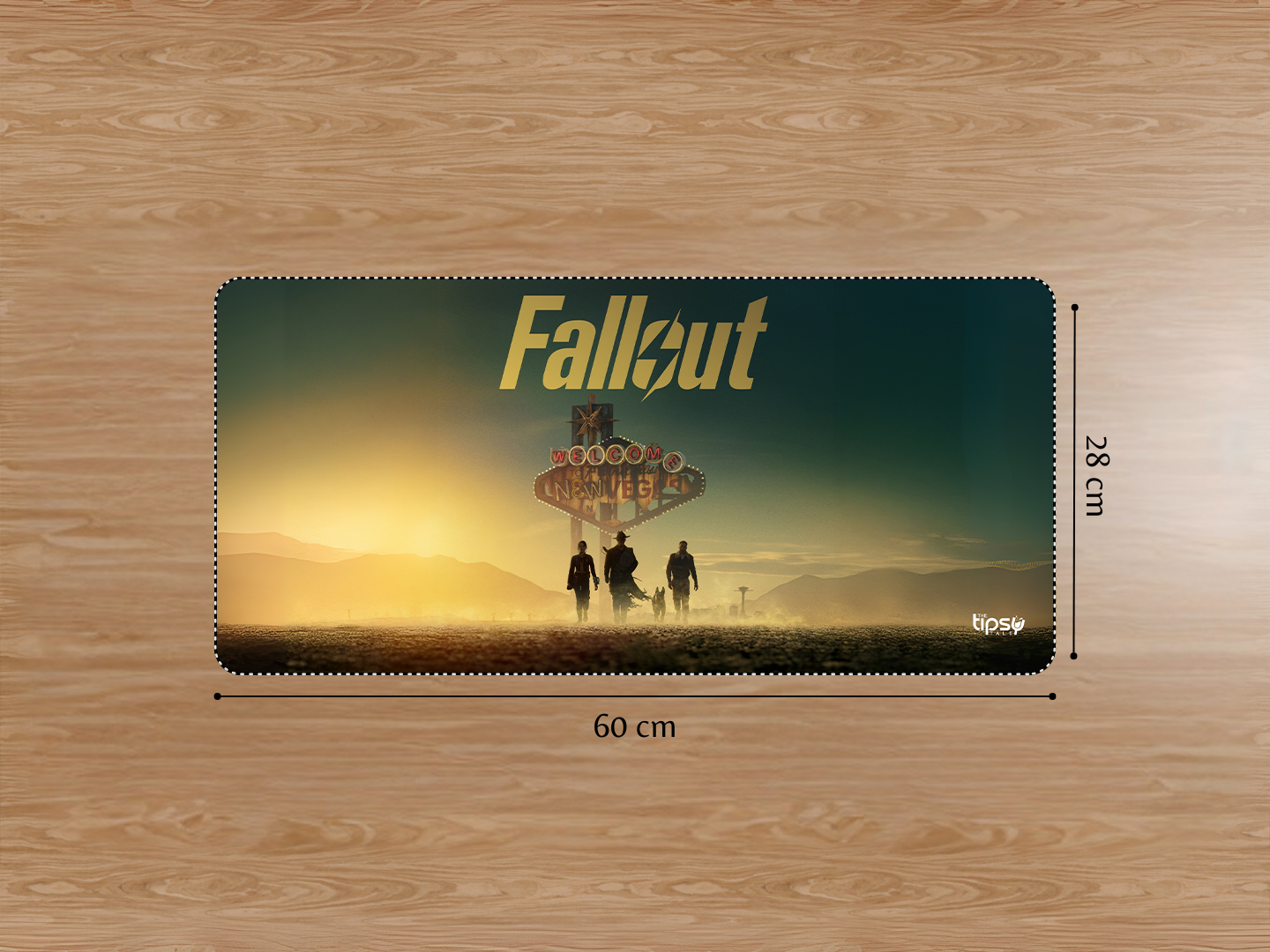 "FALLOUT- GAMING EDITION" Gaming Mousepad Elevate Your Gaming Experience