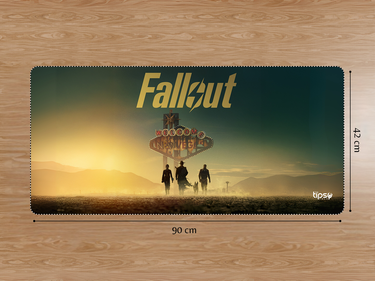 "FALLOUT- GAMING EDITION" Gaming Mousepad Elevate Your Gaming Experience