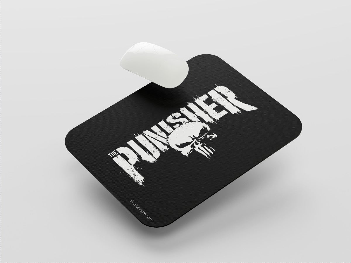 "THE PUNISHER" Mousepad Enhance Your Workspace with Style