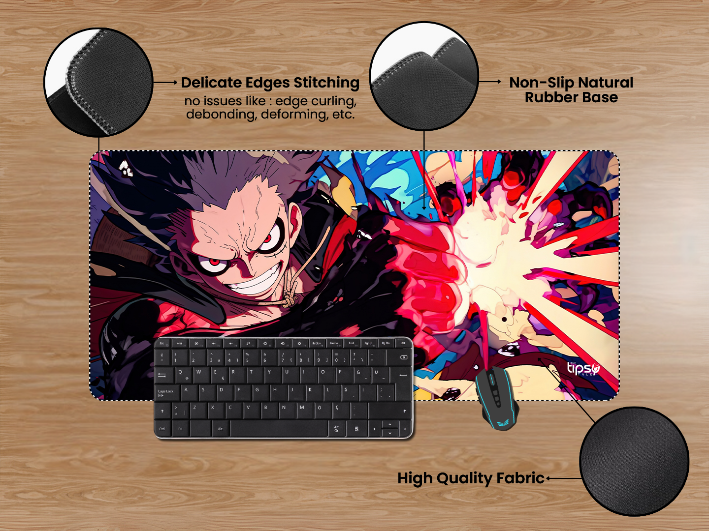 "ONE PIECE ODYSSEY- ANIME EDITION" Gaming Mousepad Elevate Your Gaming Experience