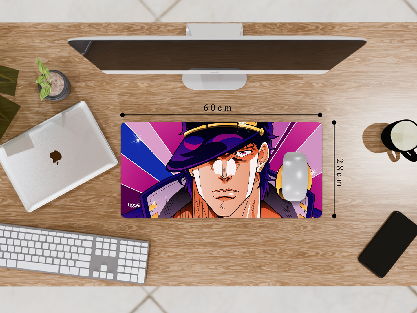 "JOTARO KUJO JOJOS- ANIME EDITION" Gaming Mousepad Elevate Your Gaming Experience