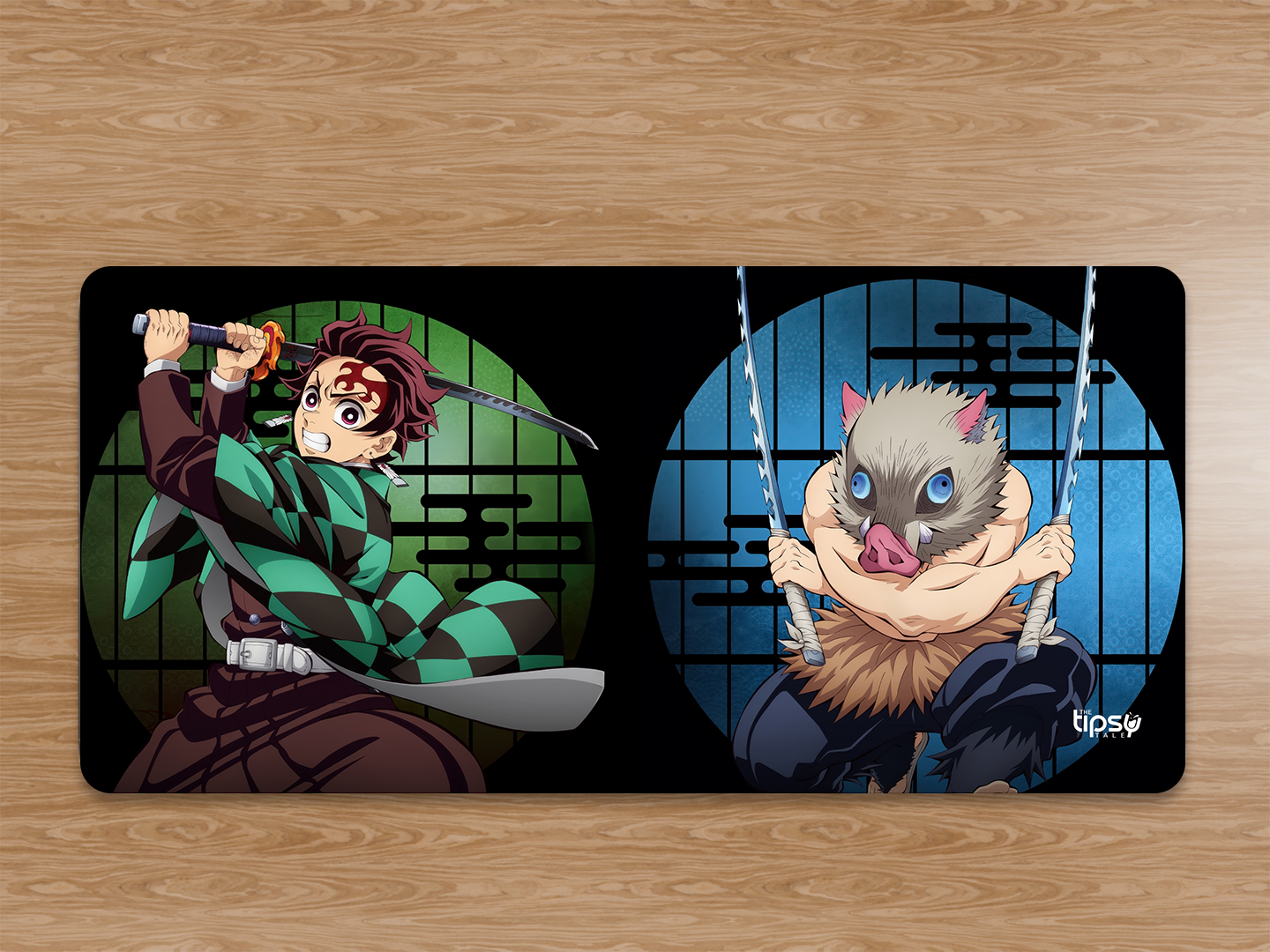 "INOSUKE HASHIBRA VS TANJIRO KAMADO- ANIME EDITION" Gaming Mousepad Elevate Your Gaming Experience