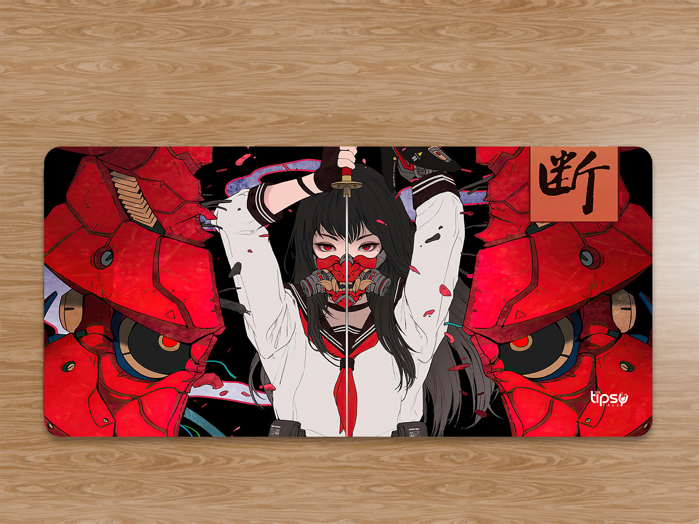 "SAMURAI - KATANA GIRL- ANIME EDITION" Gaming Mousepad Elevate Your Gaming Experience