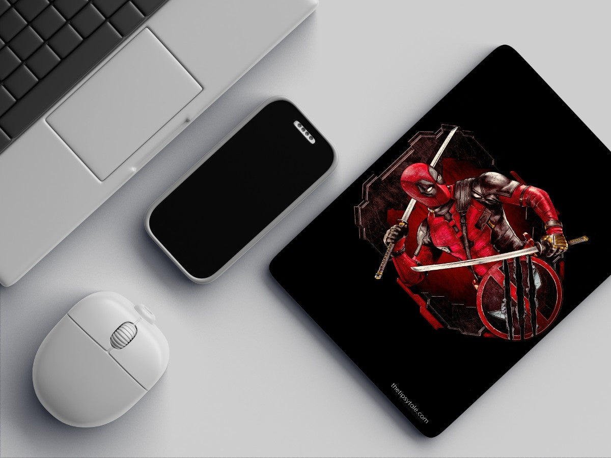 "DEADPOOL 3" Mousepad Enhance Your Workspace with Style
