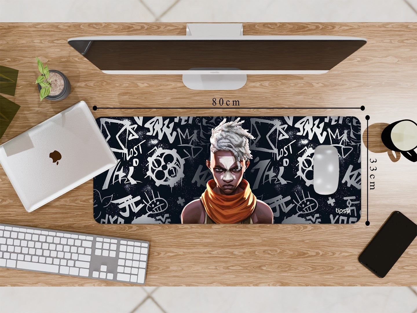 "EKKO - ARCANE- ENTERTAINMENT EDITION" Gaming Mousepad Elevate Your Gaming Experience
