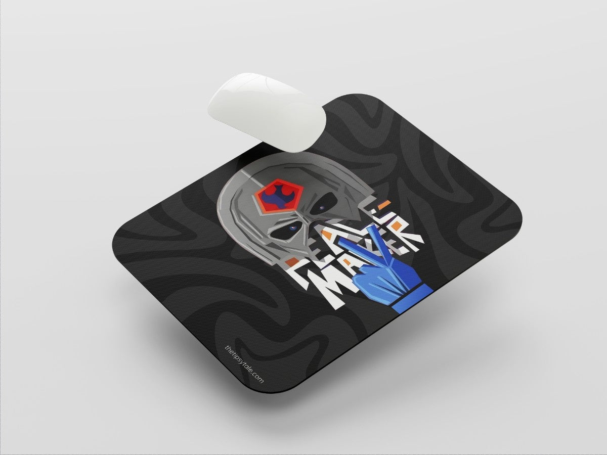 "PEACE MAKER DC" Mousepad Enhance Your Workspace with Style