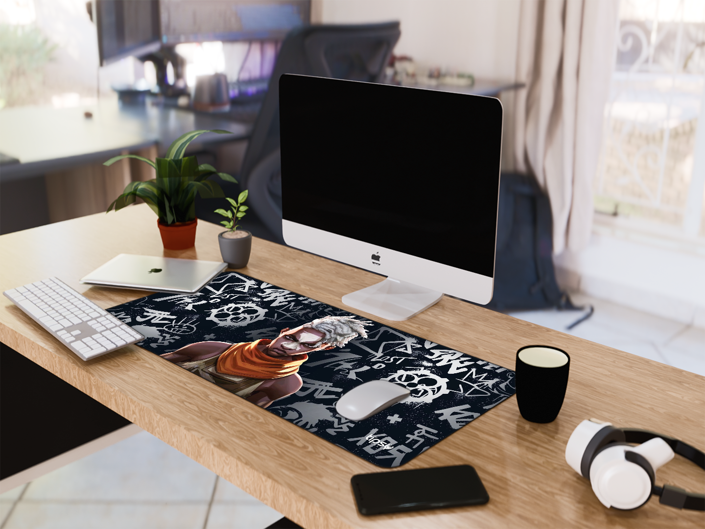 "EKKO - ARCANE- ENTERTAINMENT EDITION" Gaming Mousepad Elevate Your Gaming Experience