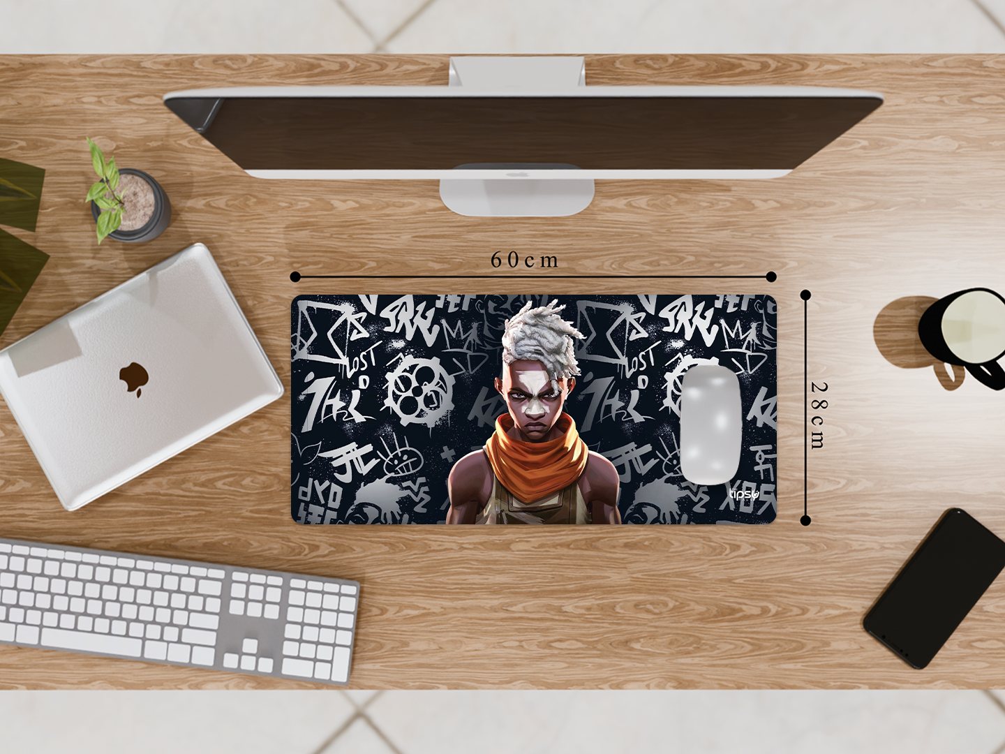 "EKKO - ARCANE- ENTERTAINMENT EDITION" Gaming Mousepad Elevate Your Gaming Experience