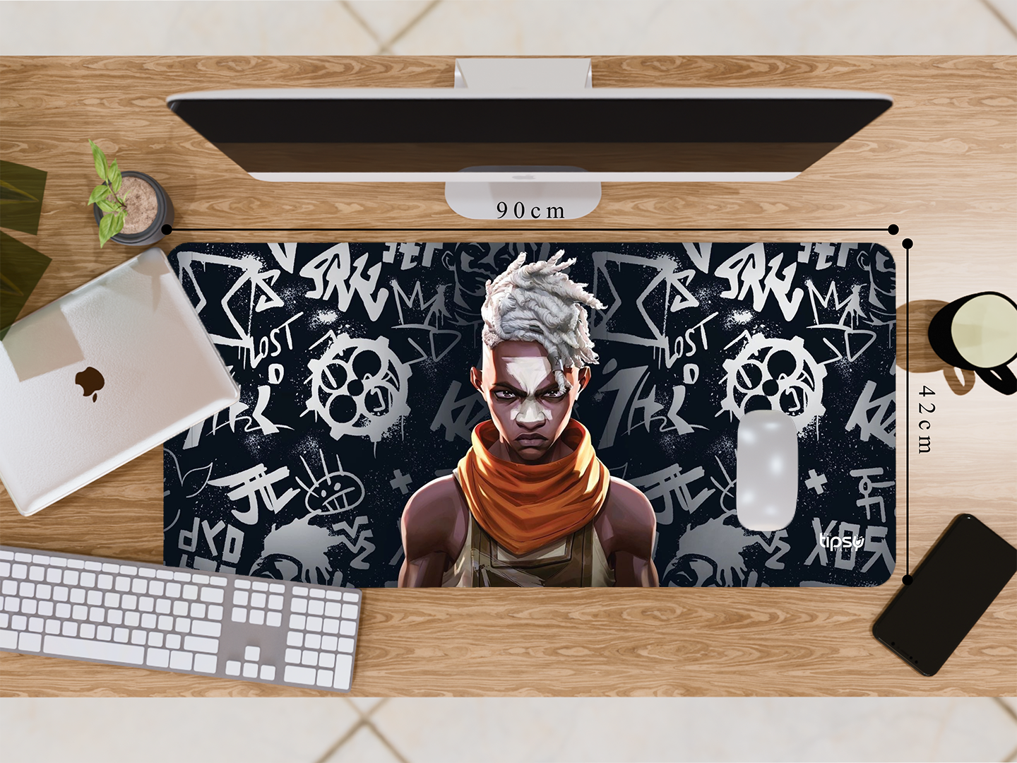 "EKKO - ARCANE- ENTERTAINMENT EDITION" Gaming Mousepad Elevate Your Gaming Experience