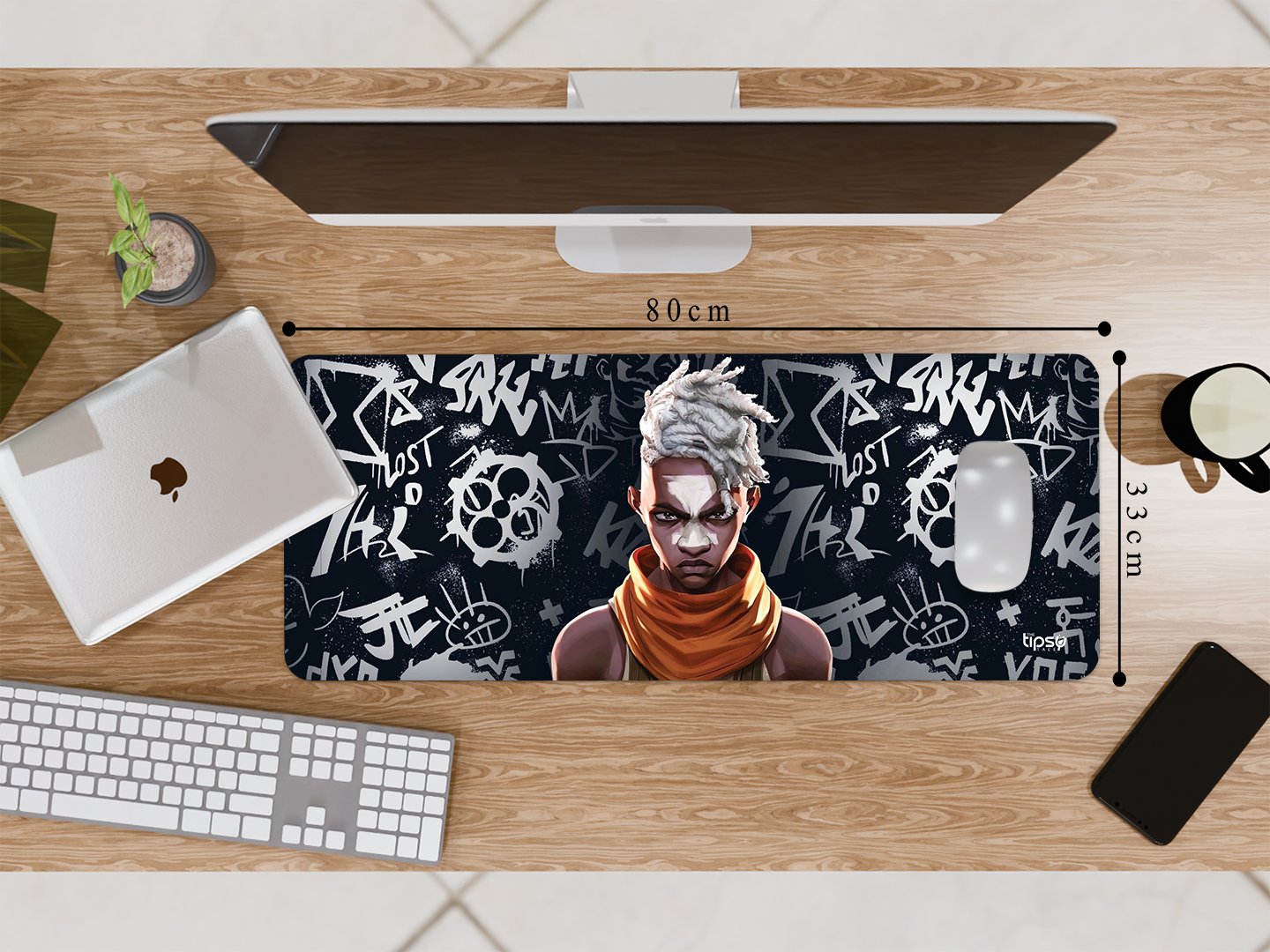 "EKKO - ARCANE- ENTERTAINMENT EDITION" Gaming Mousepad Elevate Your Gaming Experience
