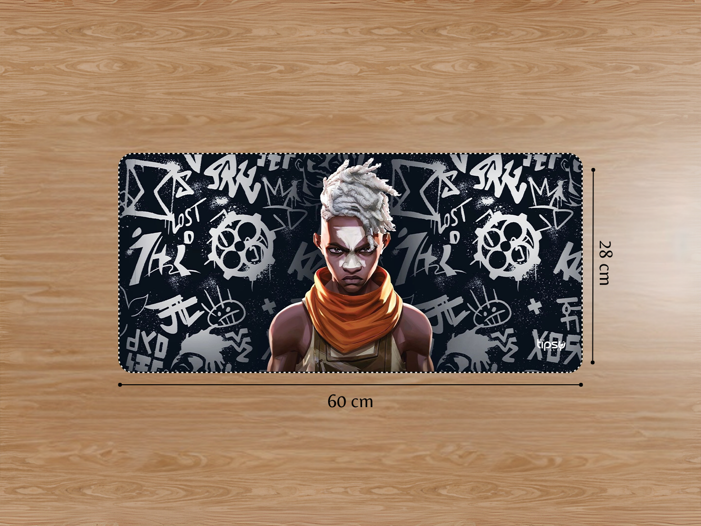 "EKKO - ARCANE- ENTERTAINMENT EDITION" Gaming Mousepad Elevate Your Gaming Experience