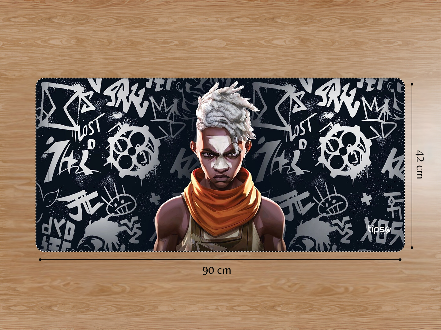 "EKKO - ARCANE- ENTERTAINMENT EDITION" Gaming Mousepad Elevate Your Gaming Experience