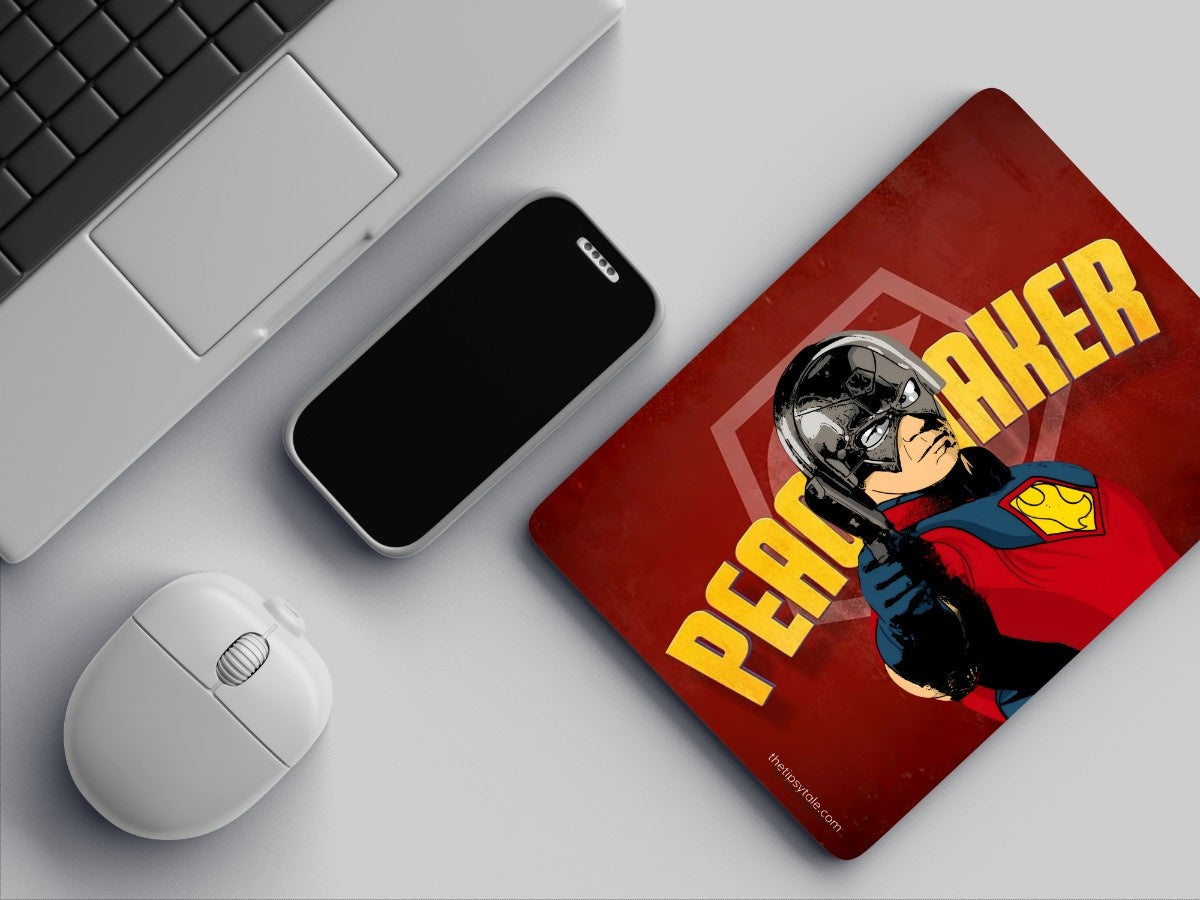 "PEACE MAKER" Mousepad Enhance Your Workspace with Style