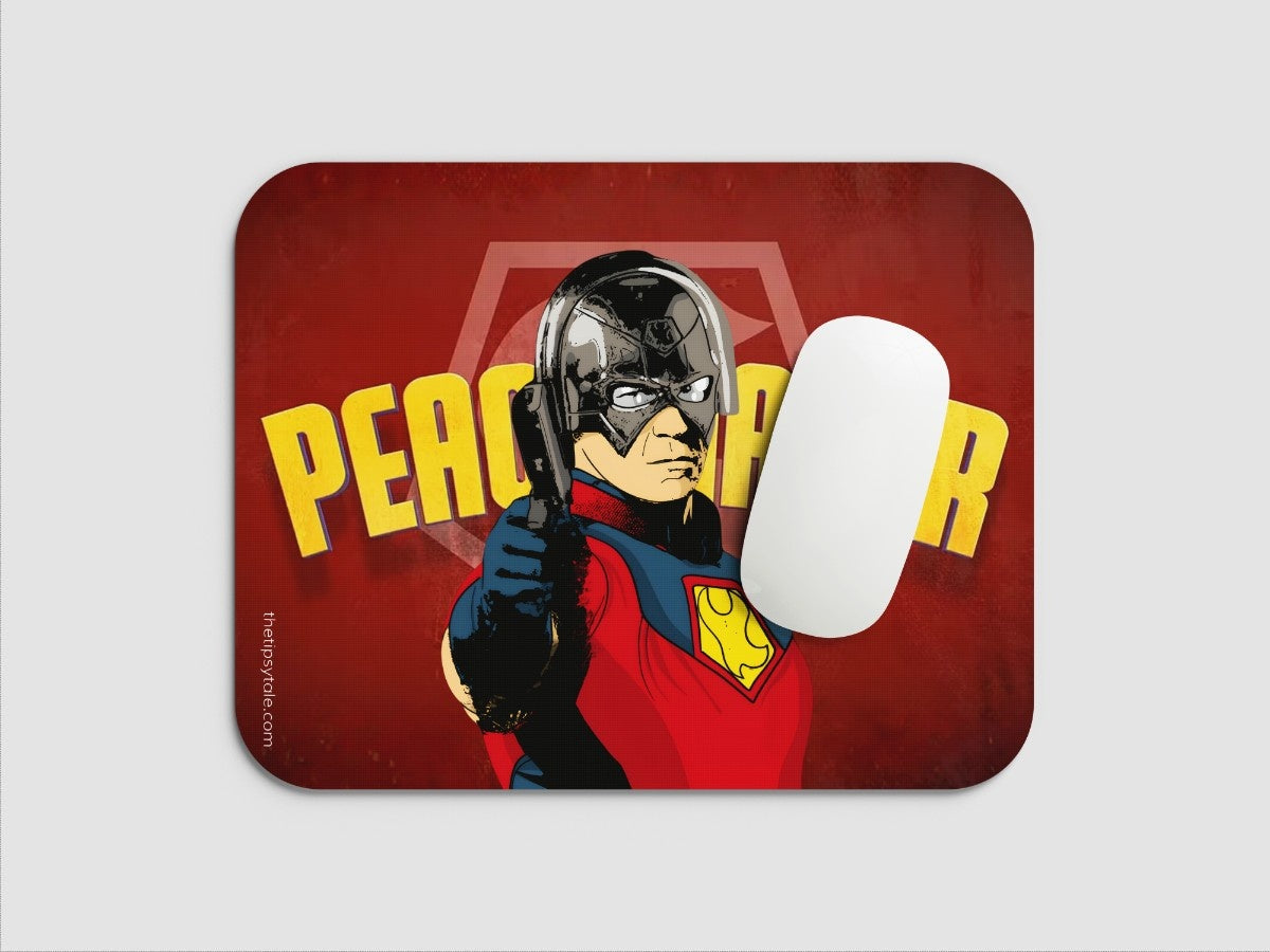 "PEACE MAKER" Mousepad Enhance Your Workspace with Style