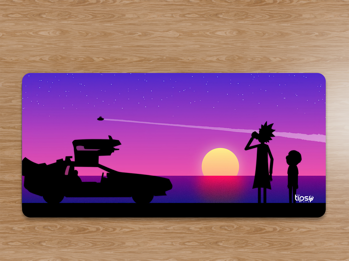 "THE FINAL PORTAL - RICK AND MORTY ENTERTAINMENT EDITION" Gaming Mousepad Elevate Your Gaming Experience