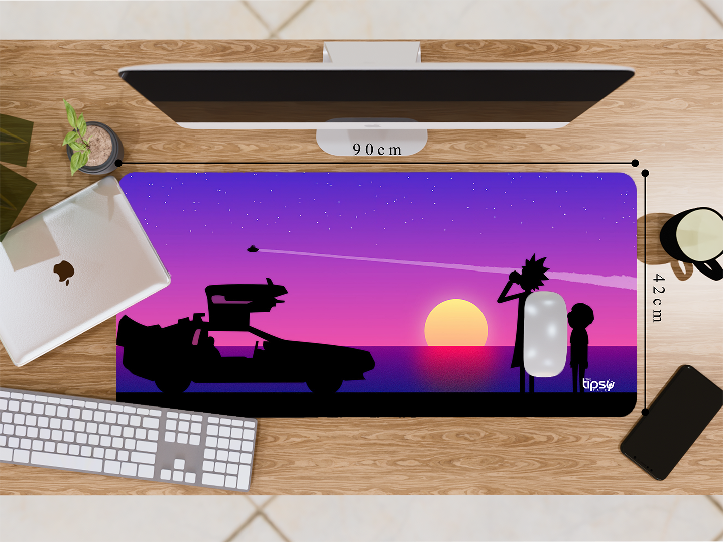 "THE FINAL PORTAL - RICK AND MORTY ENTERTAINMENT EDITION" Gaming Mousepad Elevate Your Gaming Experience