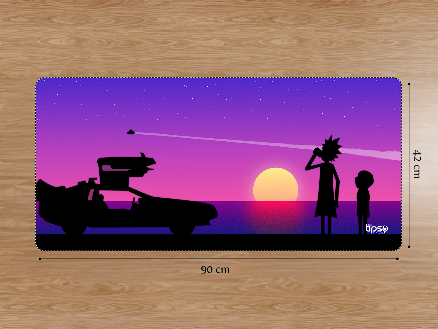 "THE FINAL PORTAL - RICK AND MORTY ENTERTAINMENT EDITION" Gaming Mousepad Elevate Your Gaming Experience