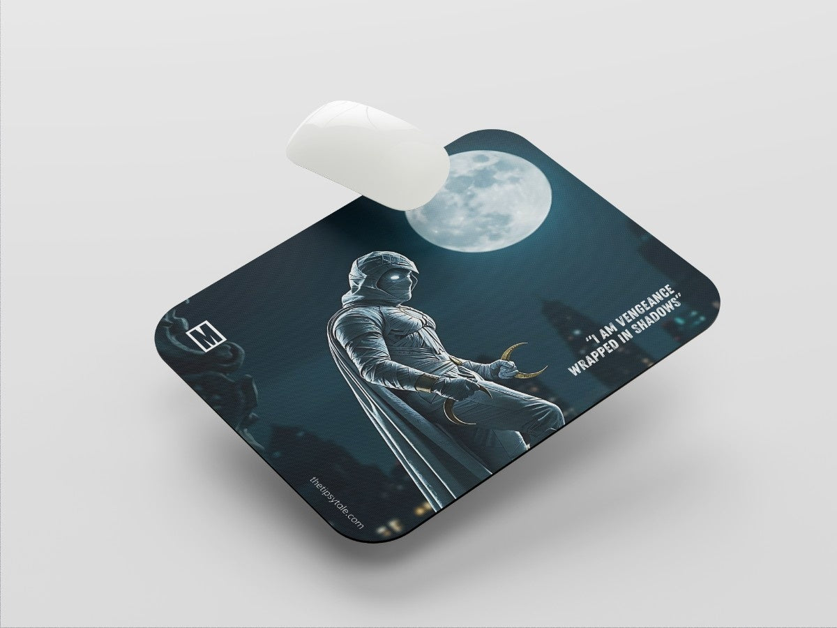 "MOON KNIGHT - MARK SPECTOR" Mousepad Enhance Your Workspace with Style