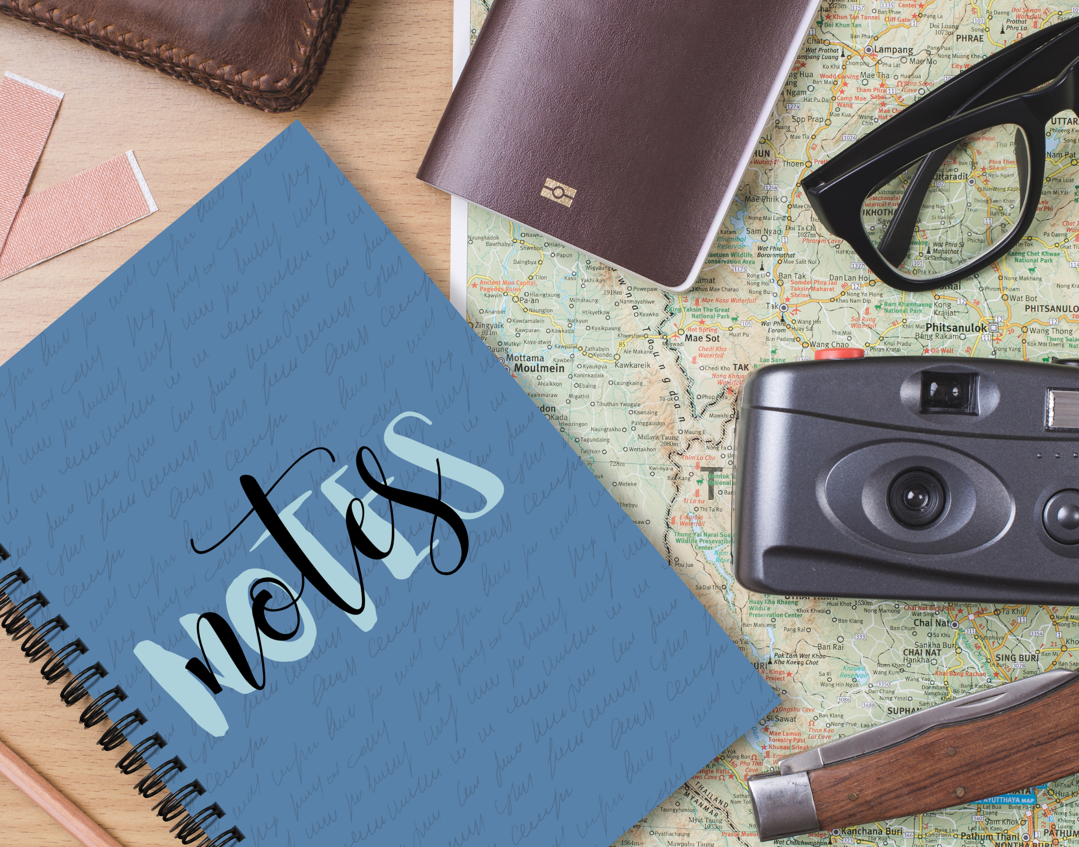 "NOTES" Elegant & Inspiring Diary for Daily Reflection