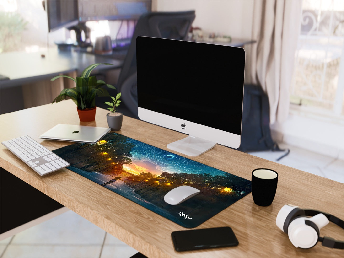 "Towards Beautiful View" Gaming Mousepad Elevate Your Gaming Experience