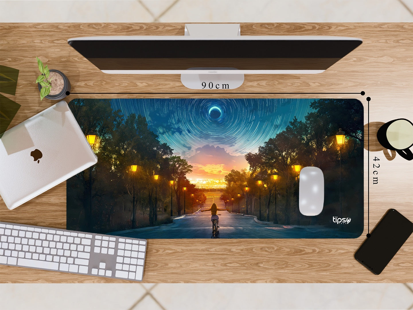 "Towards Beautiful View" Gaming Mousepad Elevate Your Gaming Experience