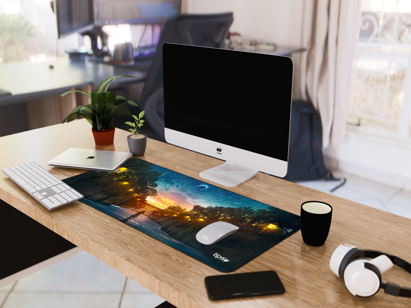 "Towards Beautiful View" Gaming Mousepad Elevate Your Gaming Experience