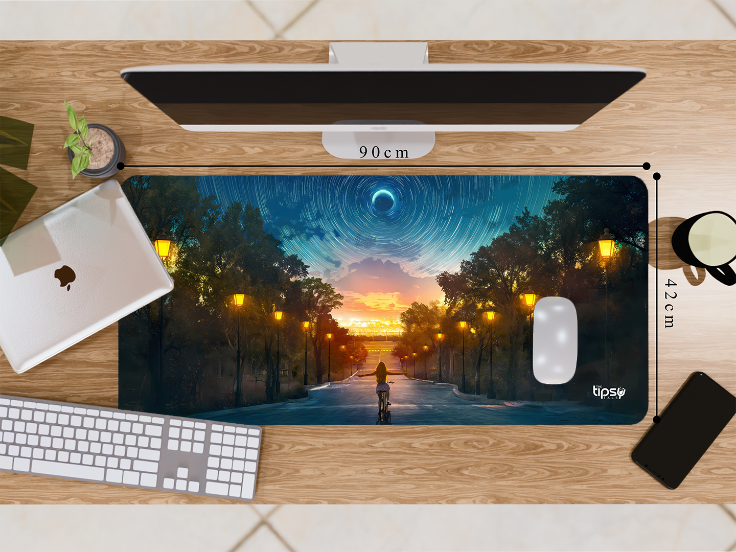 "Towards Beautiful View" Gaming Mousepad Elevate Your Gaming Experience