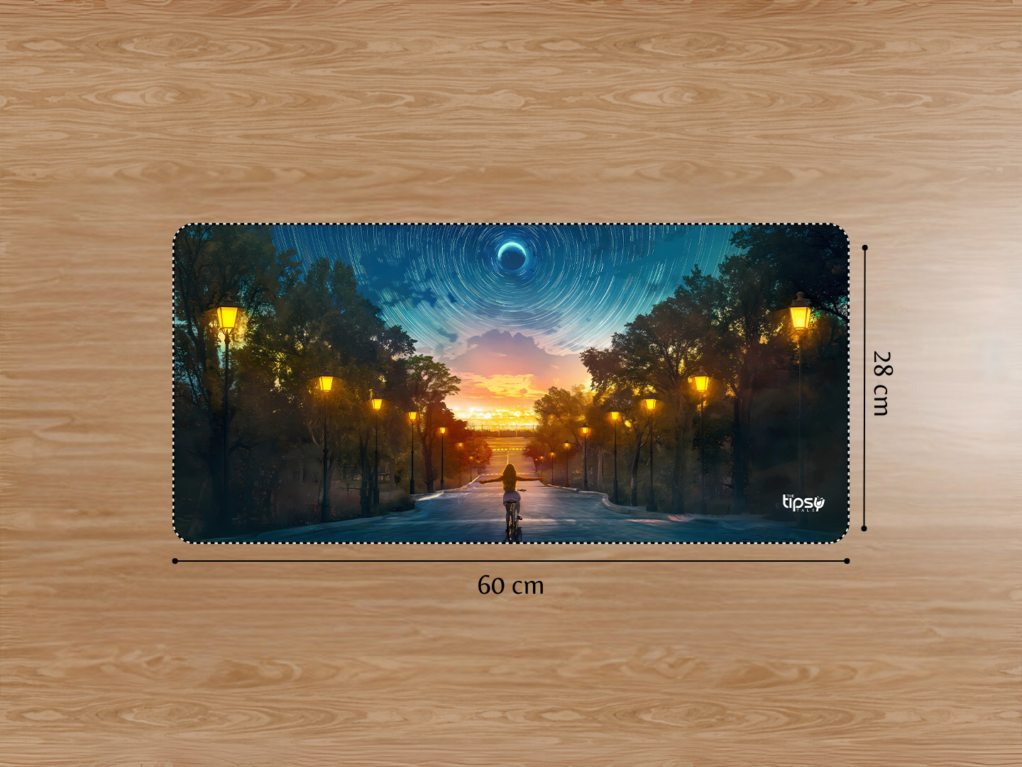 "Towards Beautiful View" Gaming Mousepad Elevate Your Gaming Experience