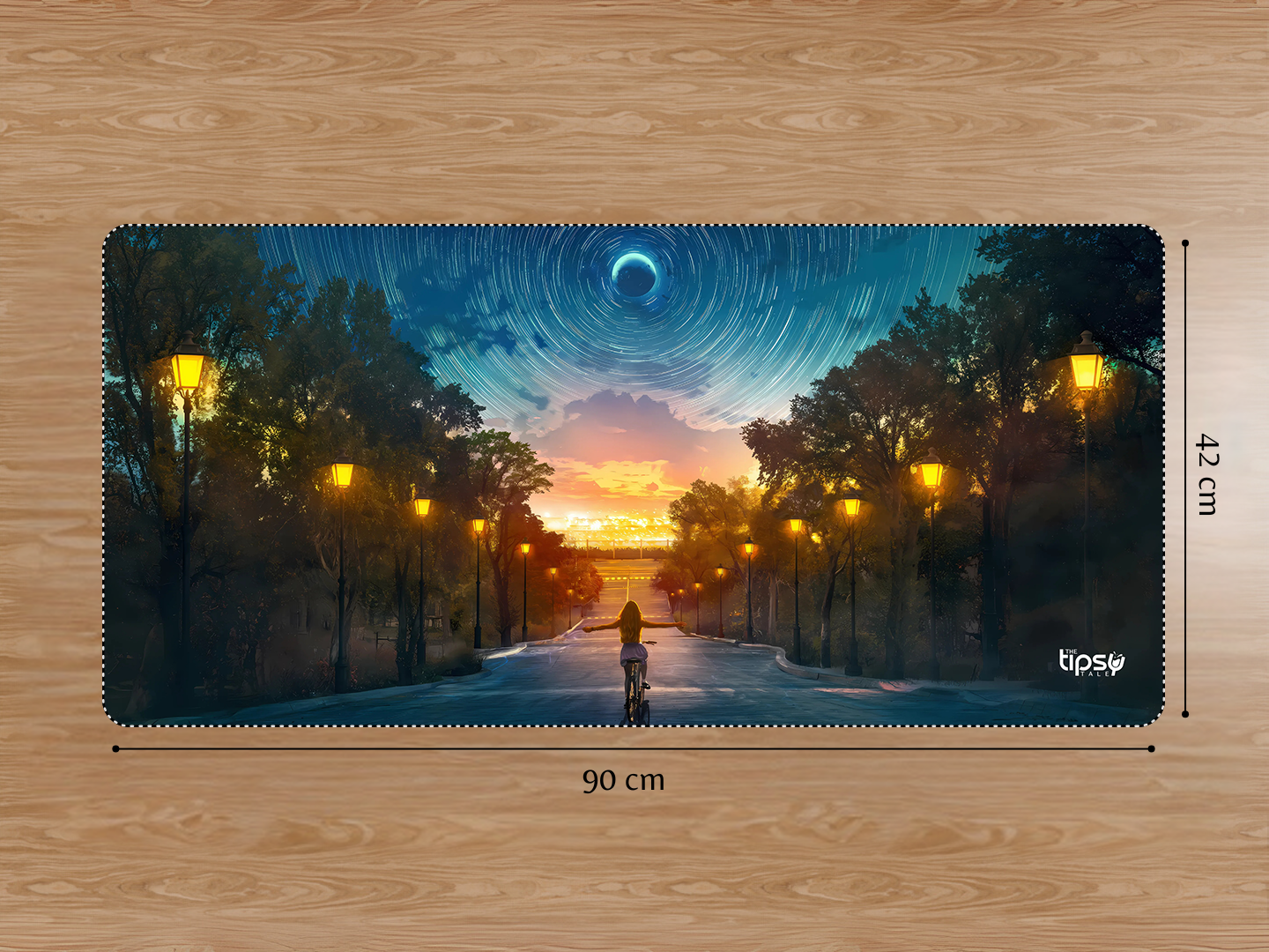 "Towards Beautiful View" Gaming Mousepad Elevate Your Gaming Experience