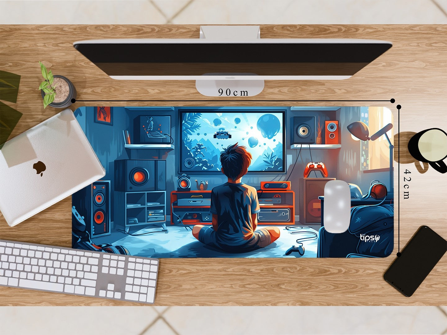 "Childhood Gaming" Gaming Mousepad Elevate Your Gaming Experience