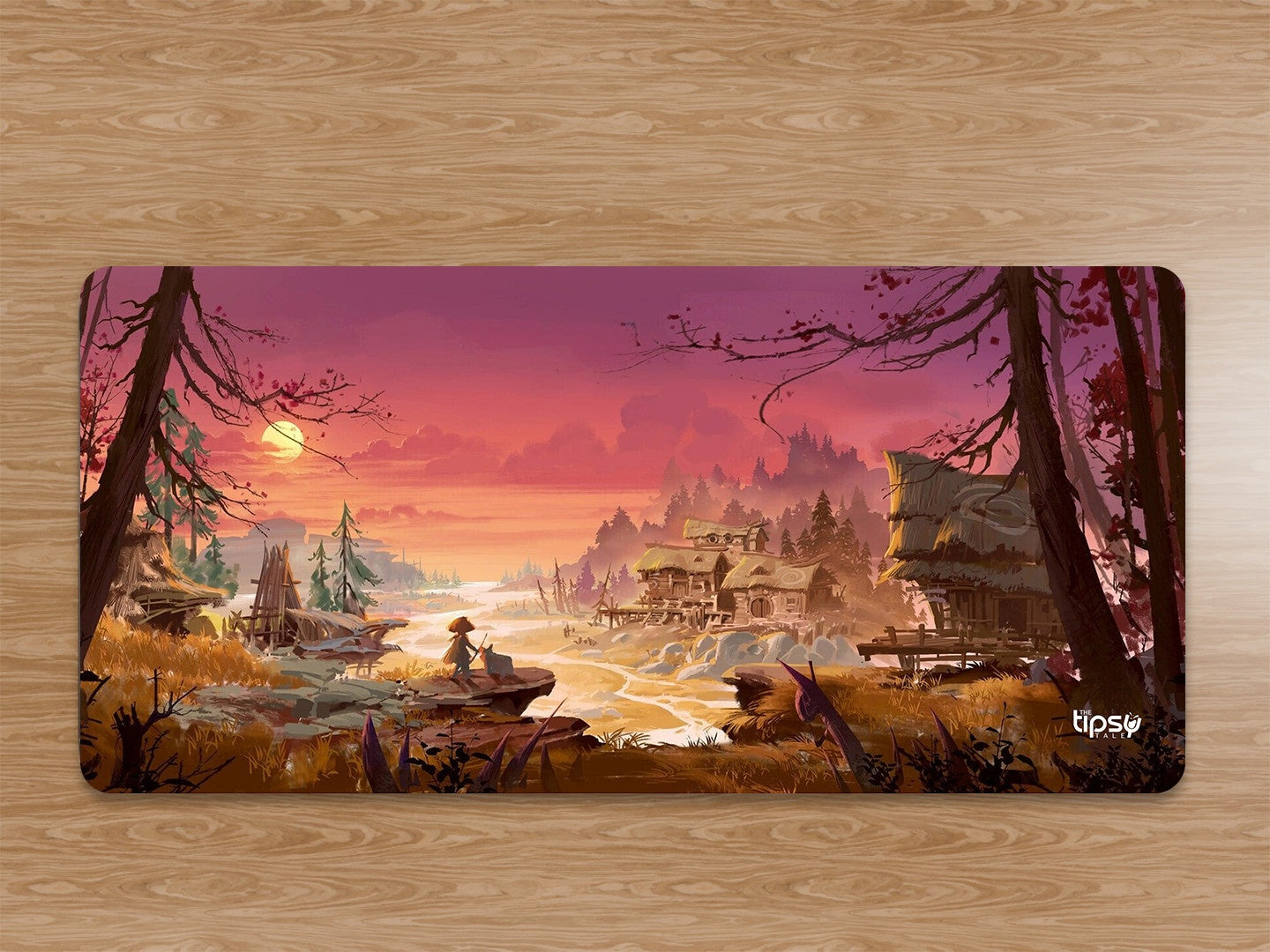 "OUTSKIRTS VIEW" Gaming Mousepad Elevate Your Gaming Experience