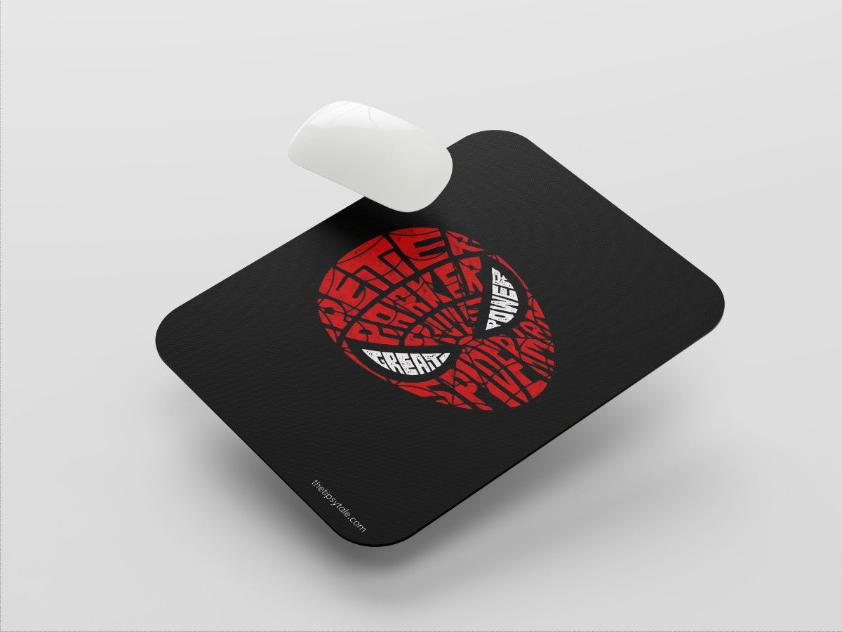 "PETER PARKER" Mousepad Enhance Your Workspace with Style