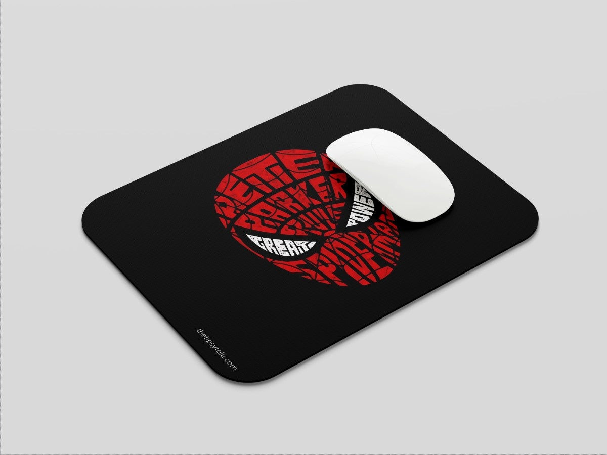 "PETER PARKER" Mousepad Enhance Your Workspace with Style